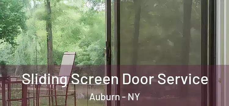 Sliding Screen Door Service Auburn - NY